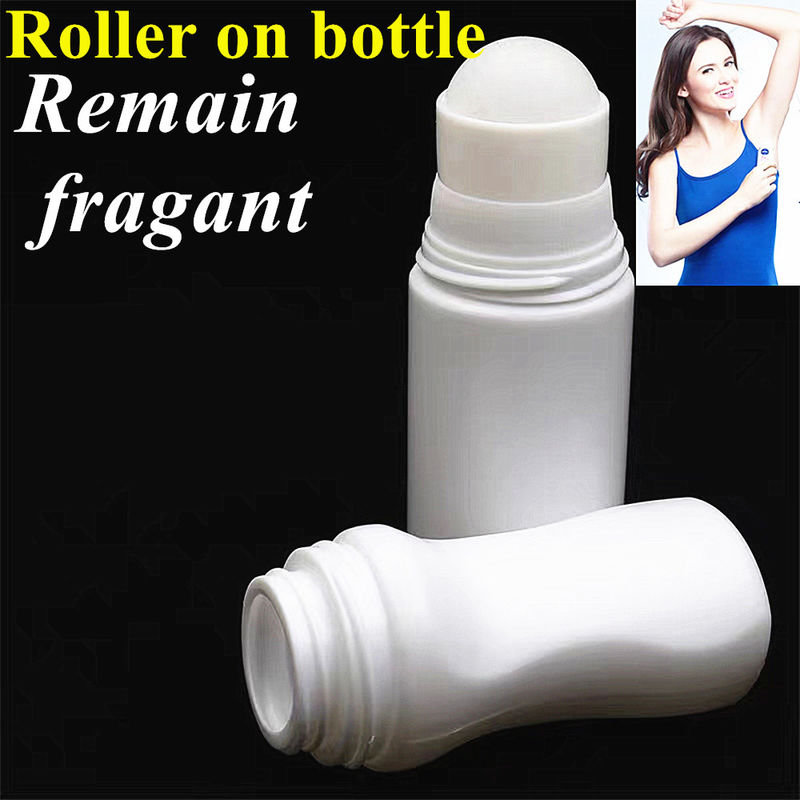 50 ml 60 ml essentiële olie lichaamsgeur Onderarm Huidverzorging Plastic HDPE Deodorant Antitranspirant Plastic Roll op Fles