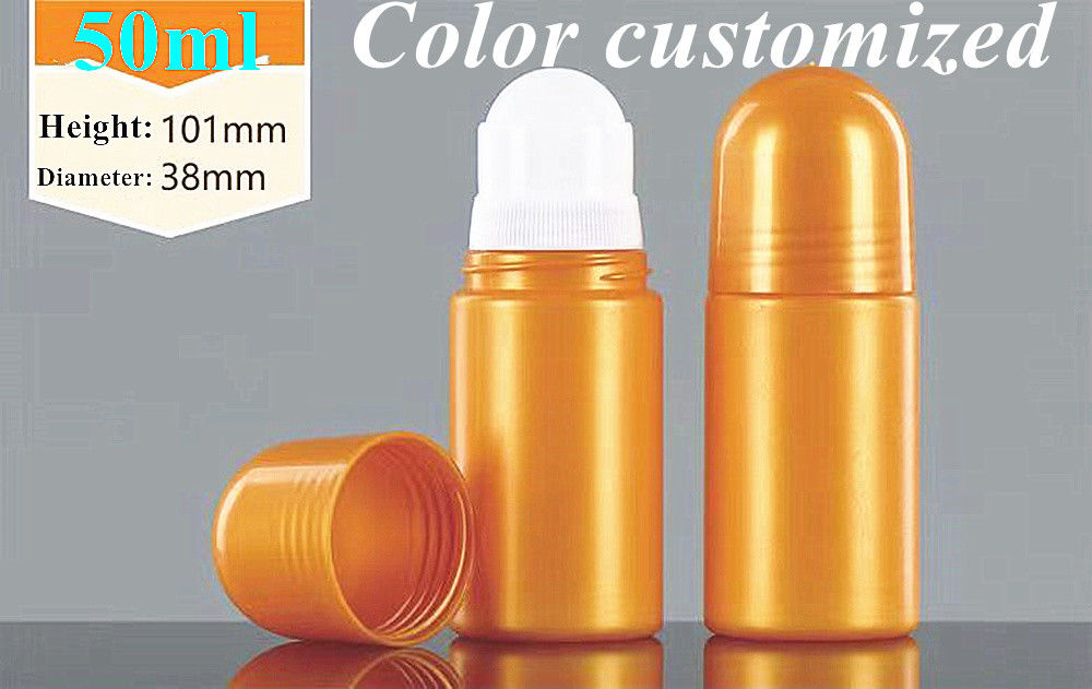 30 ml 50 ml 60 ml 100 ml PE Plastic Roll op Deodorant Fles Roller Geurige Body Fles Antiperspirant Roller op Fles