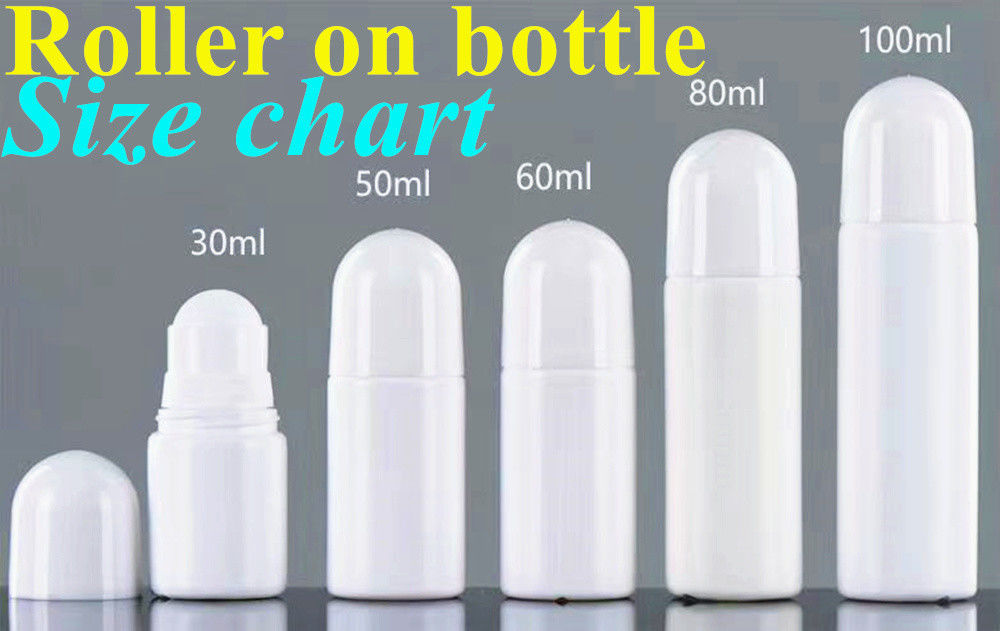 30 ml 50 ml 60 ml Hervulbare lege essentiële oliën Parfumrol op fles Plastic Roller op fles met Plastic Roller Ball
