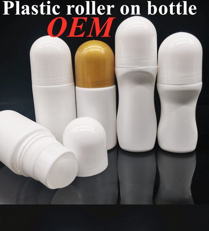 30 ml 50 ml 60 ml Hervulbare lege essentiële oliën Parfumrol op fles Plastic Roller op fles met Plastic Roller Ball