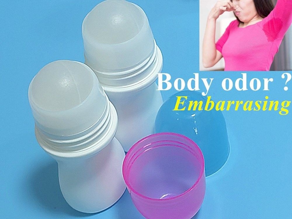 30 ml 50 ml 50 ml 60 ml HDPE plastic rol op flessen voor essentiële oliën met PP rolballen