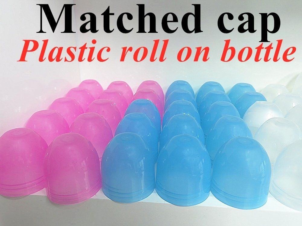 30 ml 50 ml HDPE zonnebrandcrème voor lichaamsverzorging lege essentiële olie Plastic deodorantfles met rolbal voor lichaamsgeur