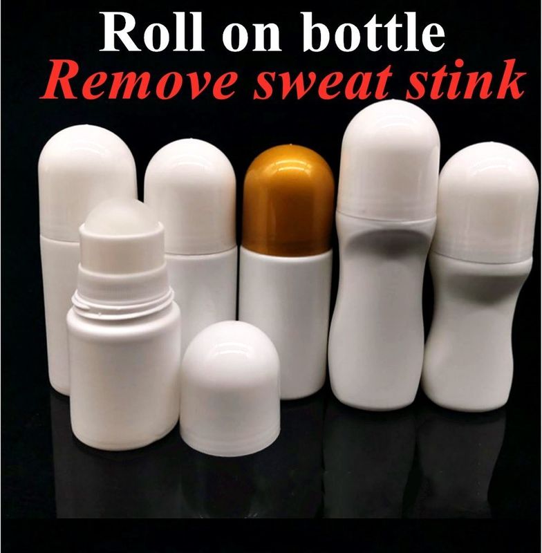 50 ml PE lege rolbal Geurige lichaamfles Antitranspirantfles lege plasticfles Rol op deodorantfles