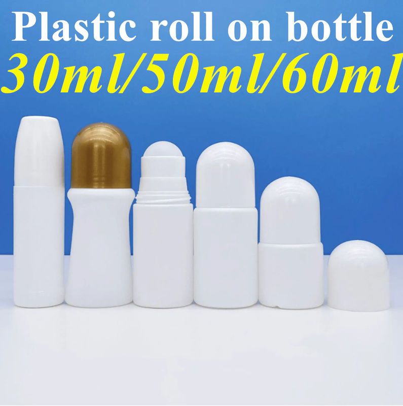 30 ml 50 ml 60 ml Parfumcrème Parfumdeodorantvaten Ronde lege HDPE-rol op deodorantfles