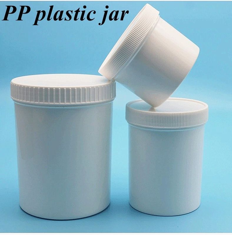 150 g 250 g 500 g PP Cosmetische Creme Jar Wit Zwart Blauw Plastic Cosmetische Jar Lichaamscrub leeg gezicht crème potten Jar