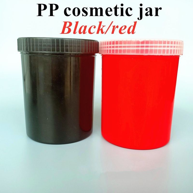 150 g 250 g 500 g PP Cosmetische Creme Jar Wit Zwart Blauw Plastic Cosmetische Jar Lichaamscrub leeg gezicht crème potten Jar