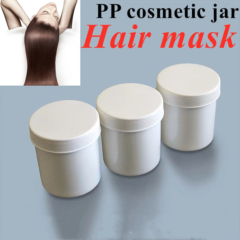 Gratis monsters laag MOQ 150g 250g 500g 1000g milieuvriendelijke gezichtscrème Verpakking Wit Zwart Blauw Plastic PP cosmetische pot