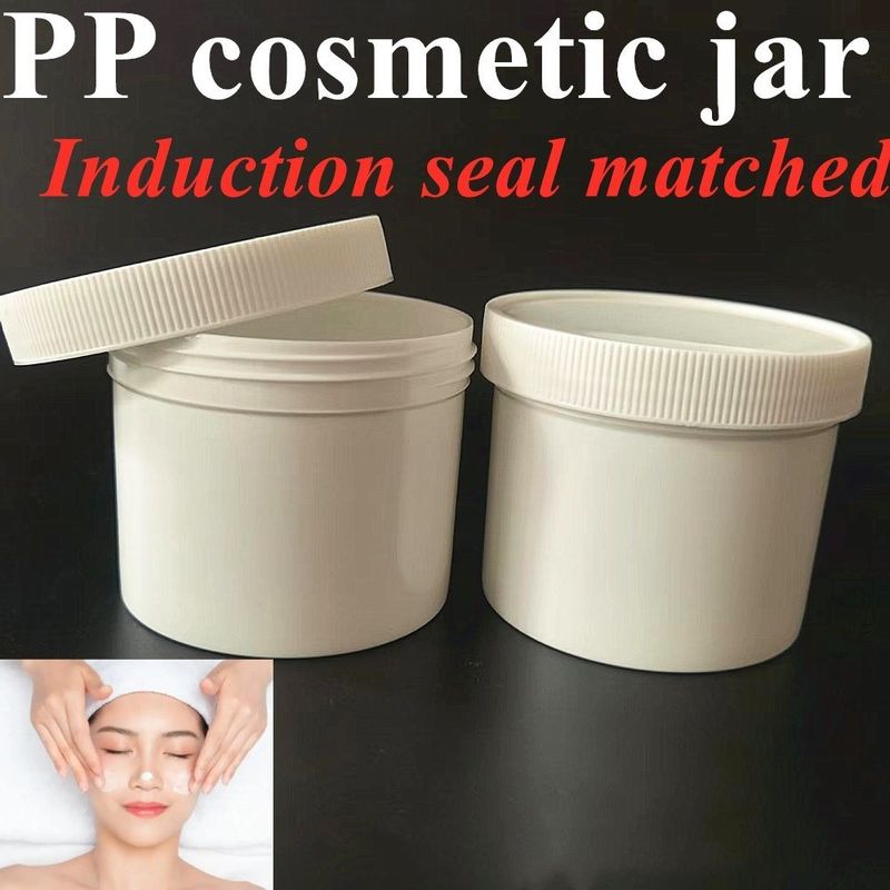 Cosmetische Voedselverpakking 150ml 250ml 500ml 1000ml PP Plastic huidverzorging Handverzorging Cosmetische crème pot moddermasker plastic pot