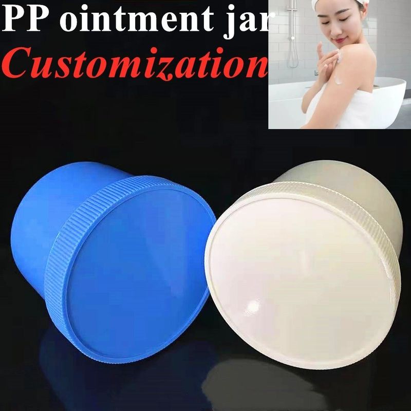 250 ml 500 ml 950 ml Fabriek Custom Leeg PP Plastic Huidverzorging Creme Jar Gezicht Lichaam Creme Container Zalf Gezicht Creme Jar