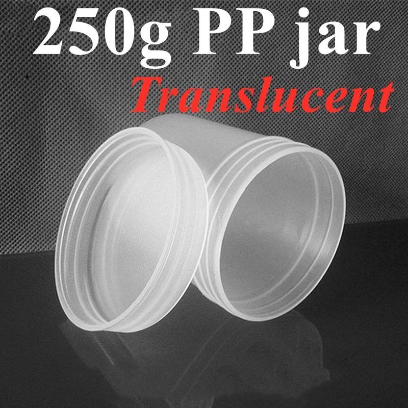 150 ml 250 ml 500 ml 950 ml 1000 ml Wit Blauw Translucent Zwart Subverpakking Flessen PP Cream Jar cosmetische verpakking
