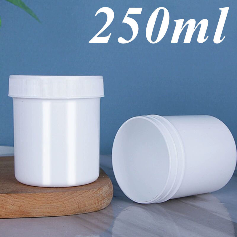 PP Plastic Cream Jar lege gezichtscrème container 250g 500g lege cosmetische pot Lip Scrub container Haar PP cosmetische pot