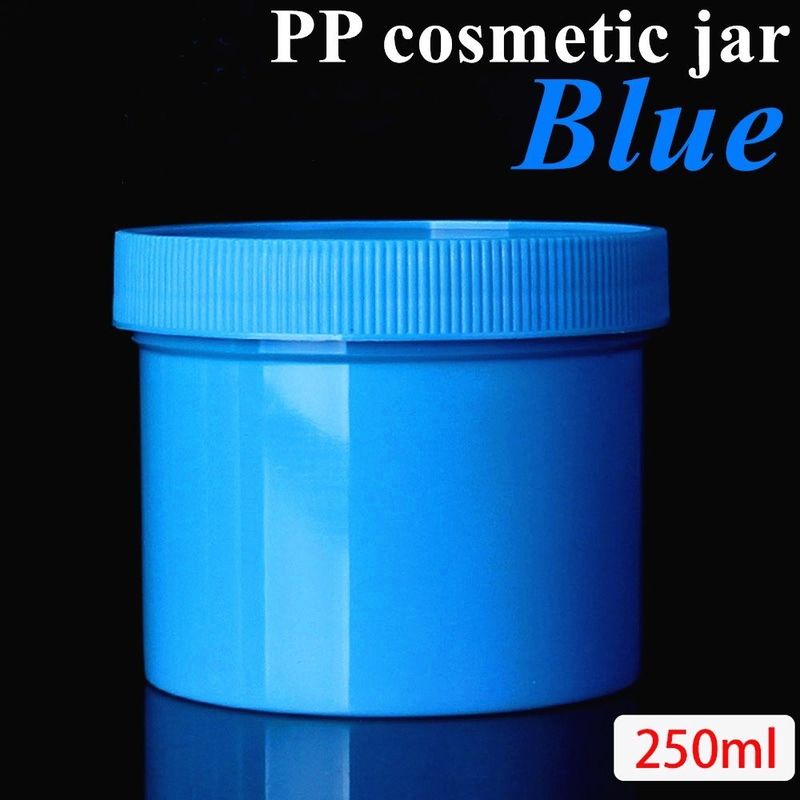 SGS 100ml 250ml 500ml 1000ml PP Cosmetische pot Cosmetische monstertankjes zalfpot Met schroefdop
