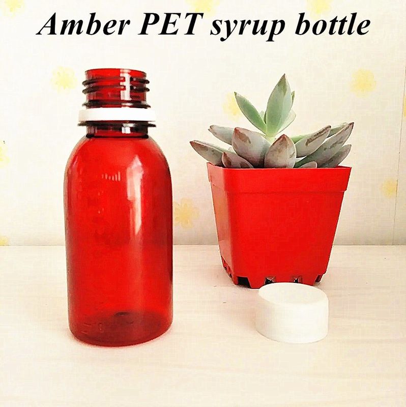 100 ml 120 ml 150 ml geneesmiddel Plastic Flask Huisdier Hoest siroop Flask Plastic Hoest siroop Vloeistof Ronde Flask Met Schroefdop