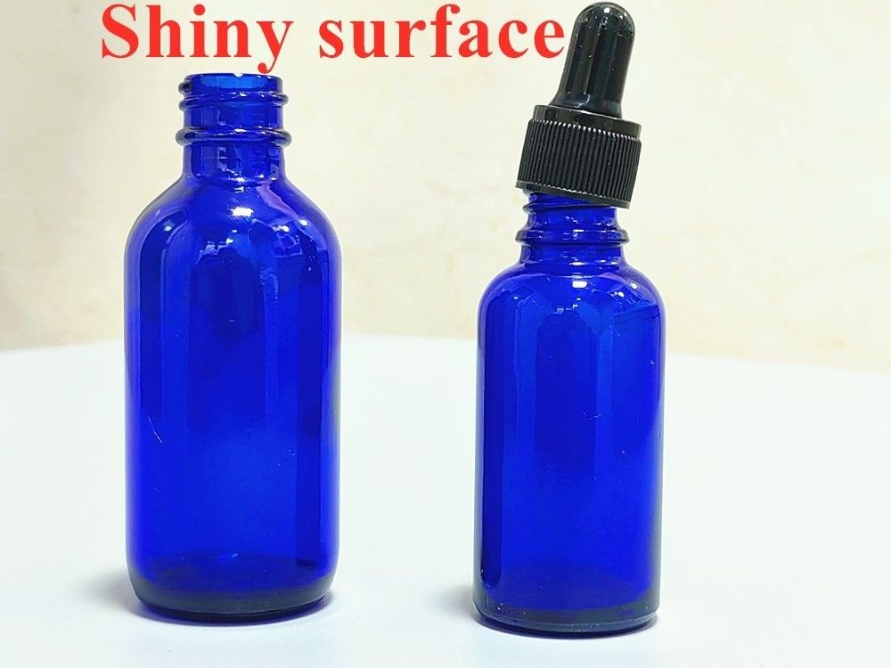 10 ml 20 ml 30 ml 50 ml Leeg Boston Ronde Cosmetische Verpakking Leeg Blauw Essentiële Olie Glas Dropper Fles met Dropper Cap