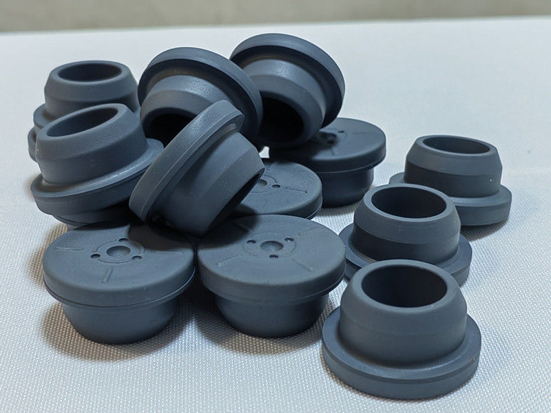 13mm 20mm 28mm grijs Glas Injectieflacons Gebruik gevriesdroogd poederflacon Farmaceutisch Butylrubber Stopper