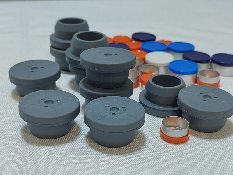 13mm 20mm 28mm grijs Glas Injectieflacons Gebruik gevriesdroogd poederflacon Farmaceutisch Butylrubber Stopper