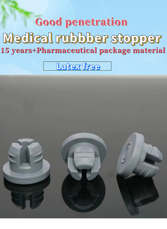 13 mm 20 mm medisch geschikt silicium gebromeerd butylbutyle rubber stopper voor gevloeide glazen flacon fles