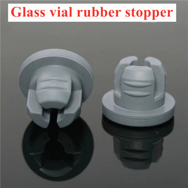 13mm 20mm 32mm Medisch gebruik Blauwgrijze Lyophilization Butylrubber Stoppers voor glazen injectiefles Glas infusiefles