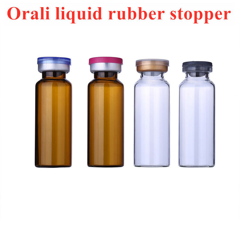 13mm 20mm 32mm Medisch gebruik Blauwgrijze Lyophilization Butylrubber Stoppers voor glazen injectiefles Glas infusiefles