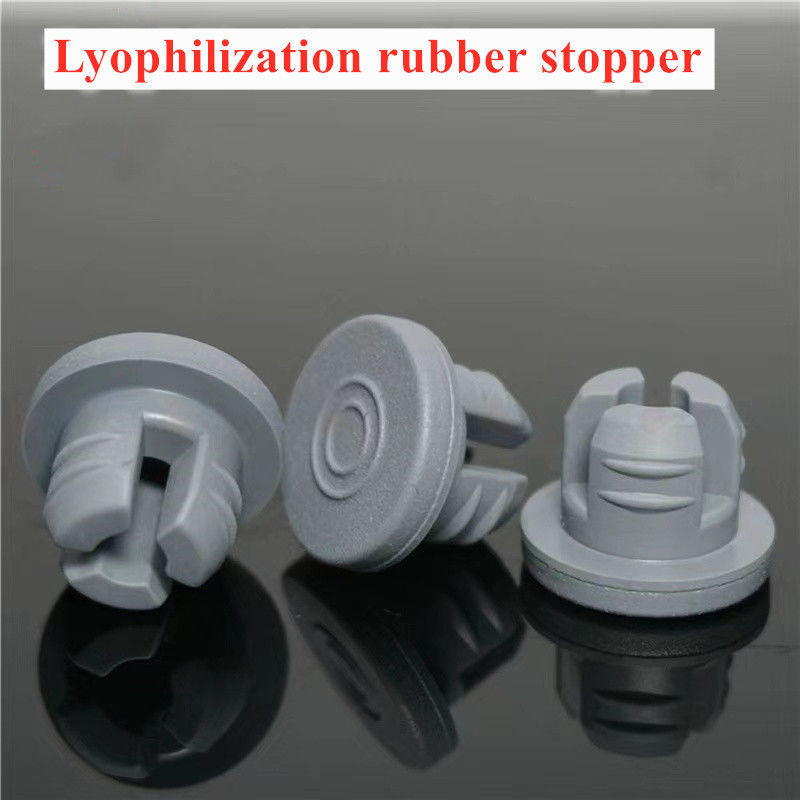 13mm 20mm 32mm Halogeenvormige lyophilization Medische butylrubberstop voor glas Injectiefles