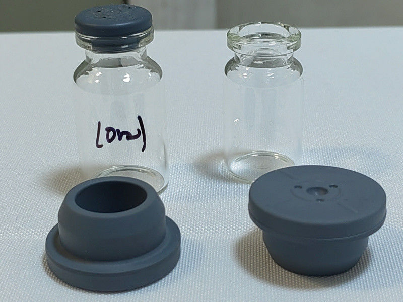 13 mm 32 mm rubberen stekker Grijzige butyl medische rubberen stop voor injectie Glasflessen Glas infusiefles Gebruik