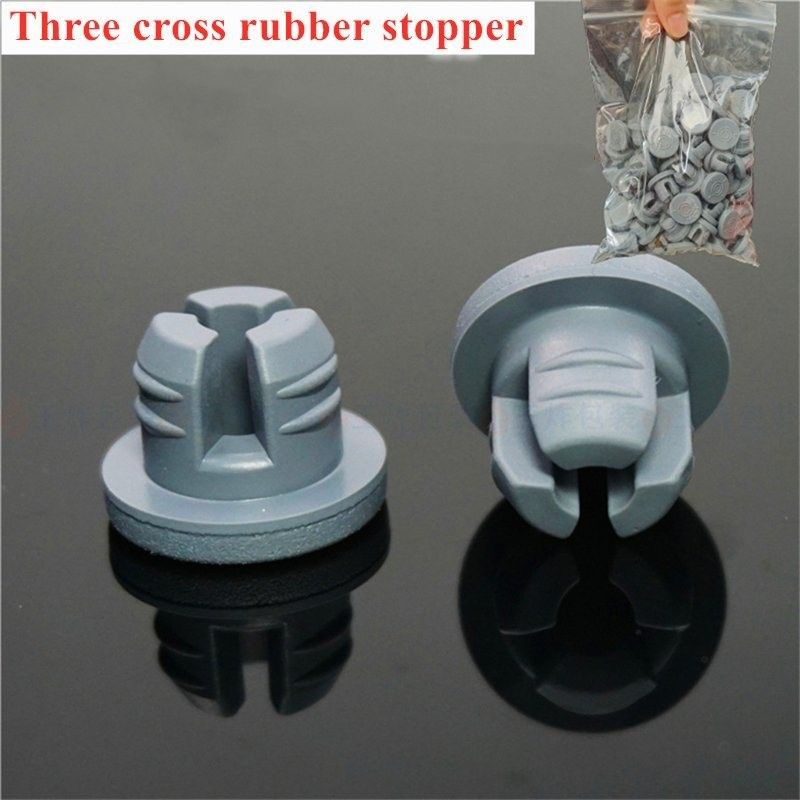 13mm 20mm 28mm Medisch Butyl Rubber Grijs Rood Blauw Farmaceutisch Bromobutyl Plug Rubber Stopper