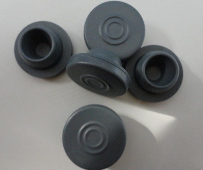 13mm 20mm 32mm Medisch Grijs Lyophilizatie Butylrubber Stopper voor glas Injectieflacons infusiefles