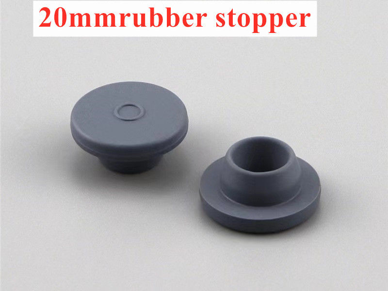 20 mm 23 mm medische flacon fles sluitingen Medische butyl rubber stoppers voor farmaceutische lyophilisatie glazen flacons