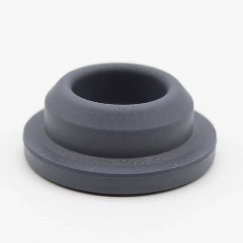 GMP-conformiteit 13mm 20mm 23mm 28mm 32mm Steriele ronde medische butylrubberstop voor glazen infusiefles