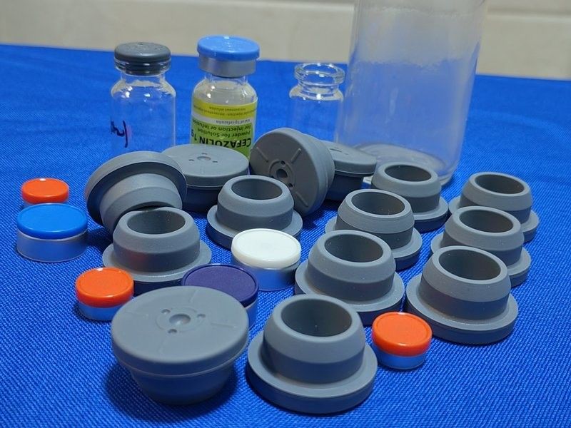 28 mm 32 mm Ethyleenoxide gesteriliseerd medisch verbruiksmateriaal Bromo butyl rubber stoppers voor glazen injectieflacon