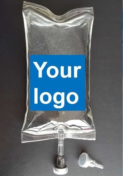 250 ml 500 ml 1000 ml wegwerp infuuszak Medisch PVC Steriele Zoutoplossing IV Vloeistofoplossing PVC Infuuszak