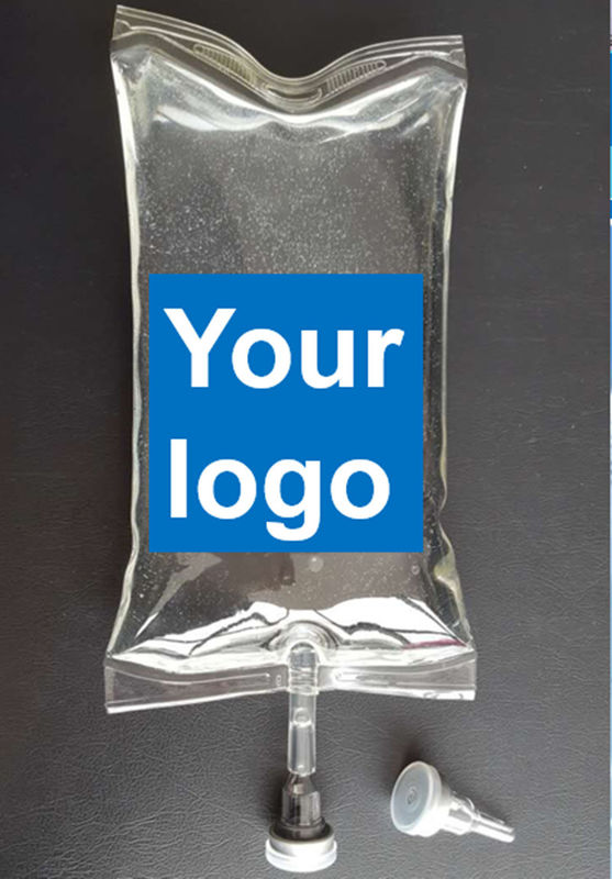 250 ml 500 ml samengestelde PVC-infuuszak Grote volume Wegwerpbare intraveneuze vloeistof onder druk IV-transporterende oplossing zak