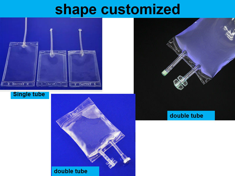 PVC 100 ml 250 ml wegwerpsak IV zak Transparent Medisch PVC lege infuuszak voor glucose normale zoutoplossing