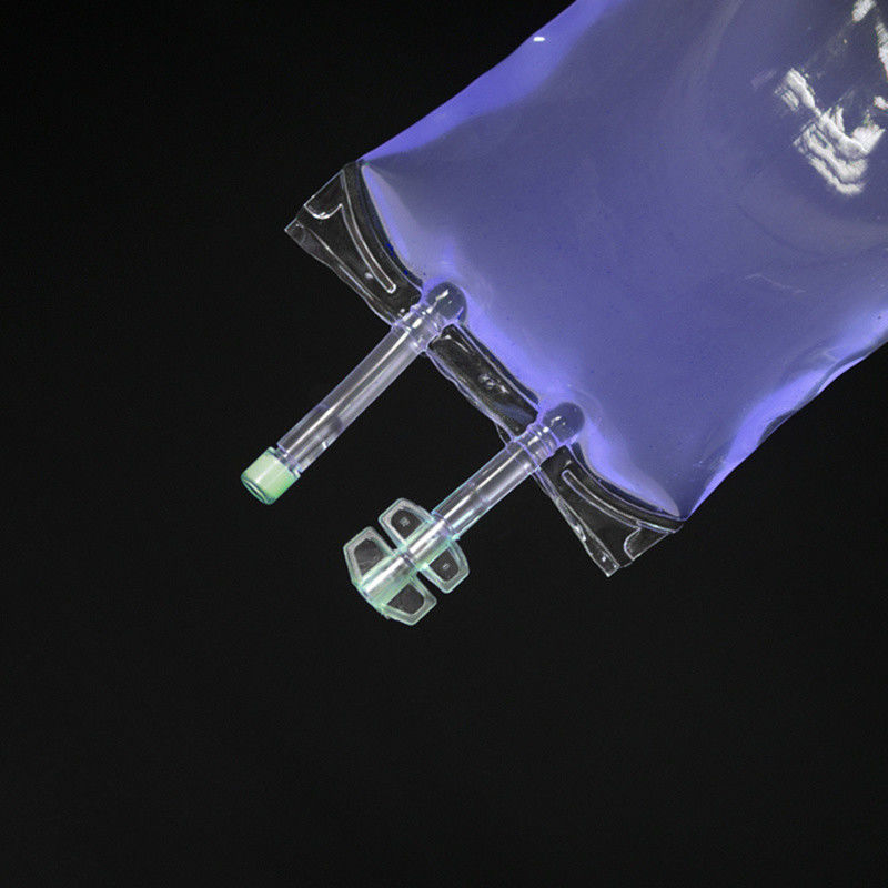 100 ml 250 ml 500 ml 1000 ml 2000 ml 5000 ml Wegwerp PVC IV zak voor eenmalig gebruik Transfusiezak PVC IV infusiezak