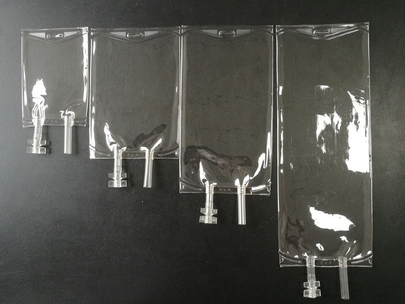 500 ml 1000 ml PVC Steriele IV-zakken PVC IV-zak wegwerp plastic medische steriele zakken Infusiesak