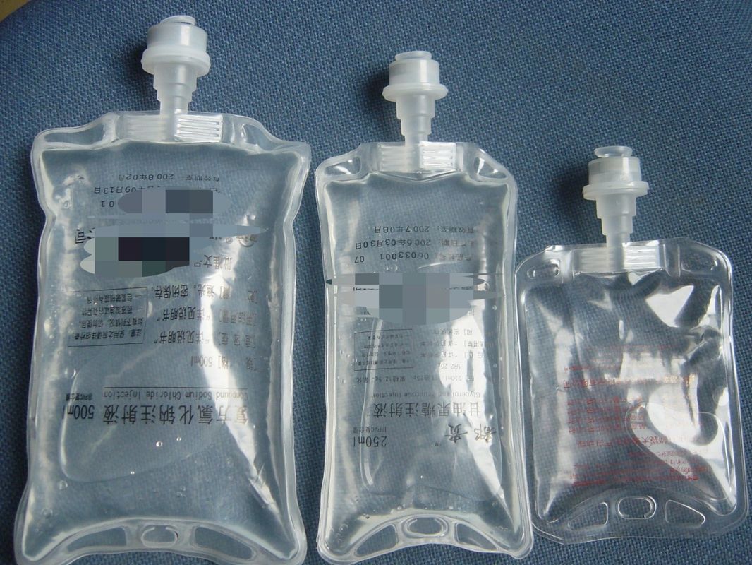 Medische 250 ml 500 ml medische druppelzak Steriele normale zoutoplossing Wegwerp niet-PVC infusiezak IV vloeistofoplossing zak