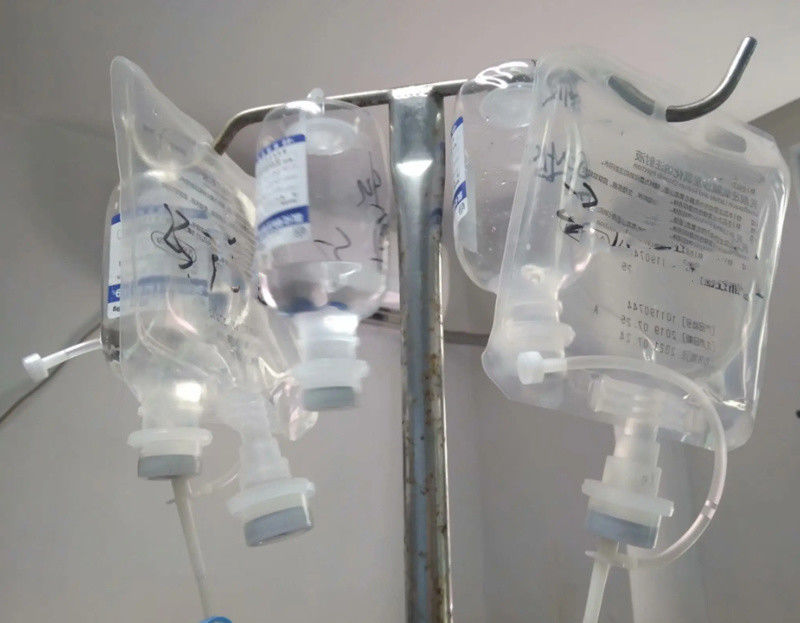 100 ml 250 ml 500 ml Infuuszak met zoutoplossing PVC Infuuszak Medische wegwerpzak IV Niet-PVC Infuuszak