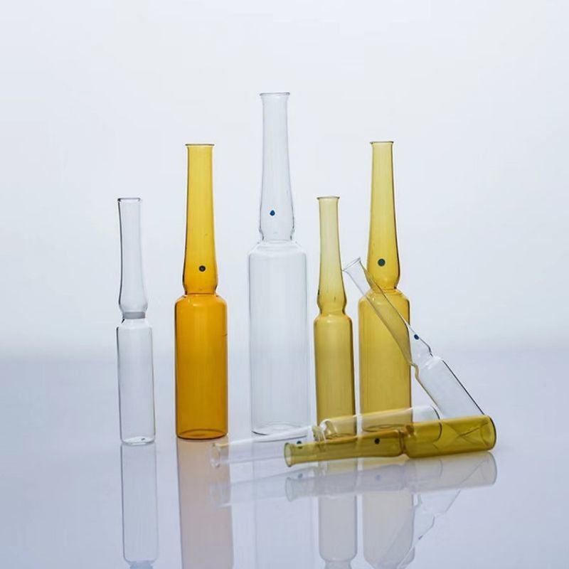 2 ml 3 ml 5 ml 10 ml 20 ml helder anti-aging huidverhelderend serum Amber Injectie Leeg glas ampullen voor injectie