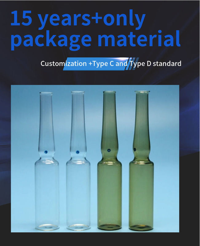 1 ml 2 ml 5 ml 10 ml 20 ml Chinese en ISO standaard glas ampul Eenmalig farmaceutisch borosilicaat Glasampul