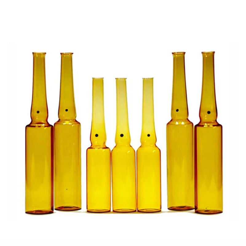1 ml 2 ml 5 ml ISO Standard Chinese Standard Amber Transparante USP Type I glazen ampul voor farmaceutische injectie