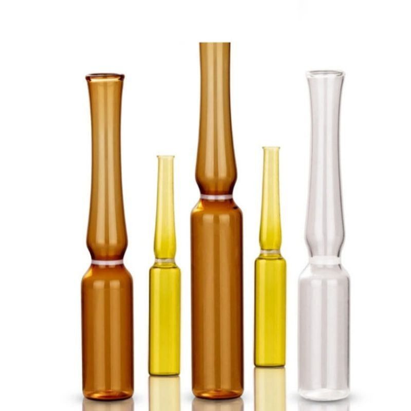 1ml5ml 10ml 20ml cosmetica huidverzorging farmaceutische glas ampul kleur ring logo afdruk scherm afdruk formulier B formulier