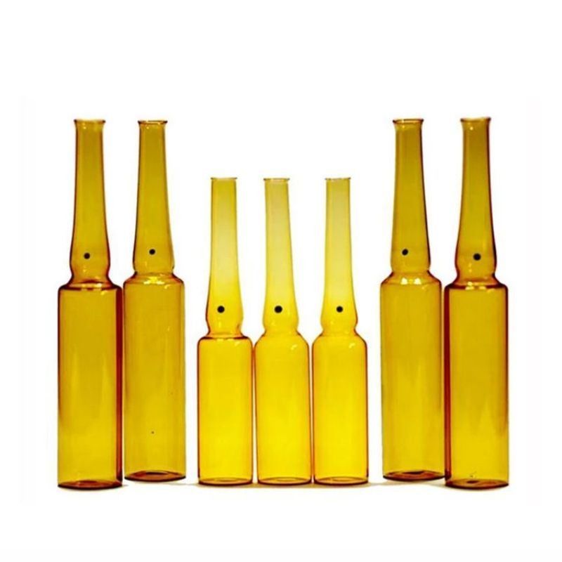 Farmaceutische 1 ml 2 ml 5 ml 10 ml ISO-formulier A B C D lege medische glasampule ISO-standaard voor injectiegeneeskunde