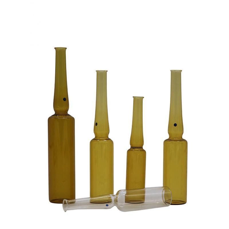 Medisch helder 2 ml 5 ml 10 ml 20 ml laag borosilicaat glas ampul ISO 10 ml glas ampul laag neutraal borosilicaat glas