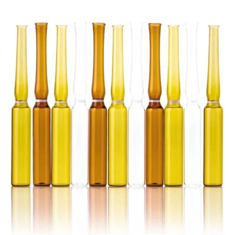 Medisch helder 2 ml 5 ml 10 ml 20 ml laag borosilicaat glas ampul ISO 10 ml glas ampul laag neutraal borosilicaat glas