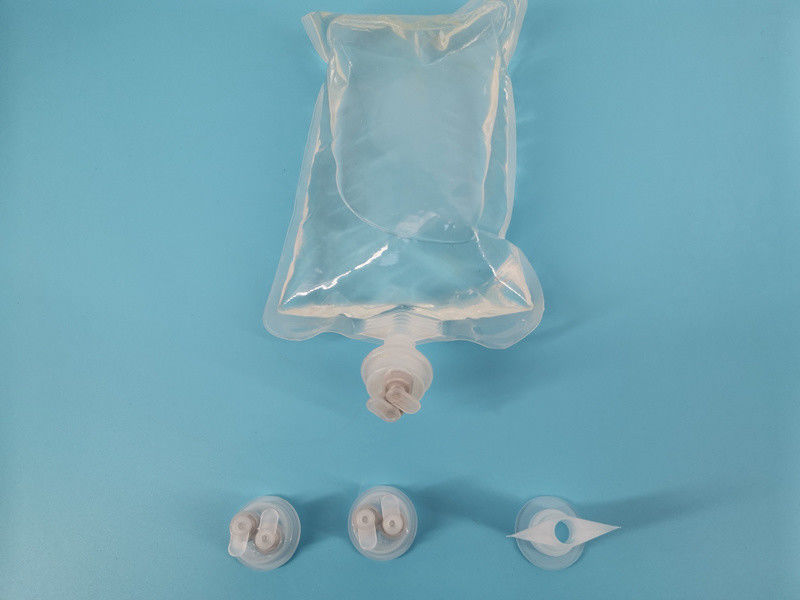 Dubbele opvouwbare enkelvoudige klep breek af infusiekap voor Lvp PP-infusiebottel 30 mm Euro-kap met twee koppen