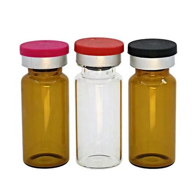 5 ml 7 ml 10 ml Helder Amber laagneutraal Borosilicaat glas Tubulaire kleine injecteerbare glazen injectieflacons