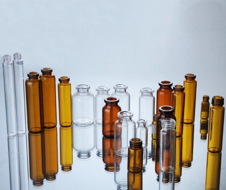 5 ml 7 ml 10 ml ISO Medisch injecteerbaar laag borosilicaat Neutraal borosilicaat glas Tubulaire injectieflacons