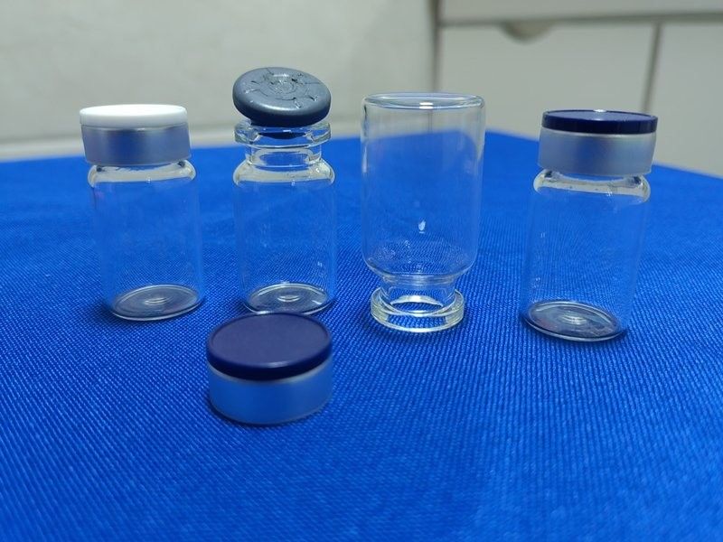 5 ml 7 ml 10 ml Penicilline Helder Klein Neutraal Bososilicaat Glas Flessen Glas Flessen Met Afklapbare Doek