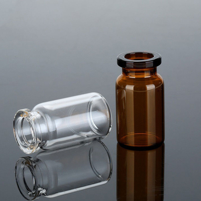 5 ml 7 ml 10 ml Penicilline Helder Klein Neutraal Bososilicaat Glas Flessen Glas Flessen Met Afklapbare Doek