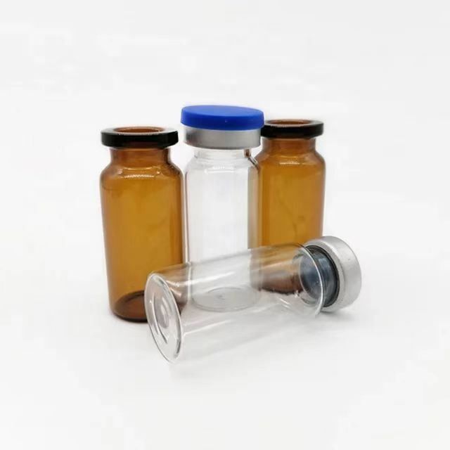 5 ml 7 ml 10 ml Leeg Crimp Top Vaccacine Glasflacon Steriele Tubulaire Duidelijke Amber Medische Injectie Glasflaconen